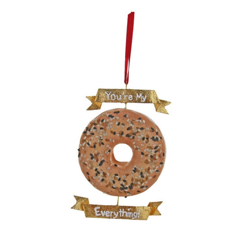Ornament - You're My Everything Bagel