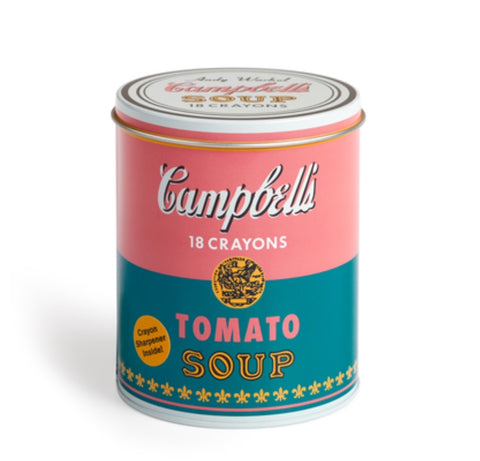 Andy Warhol Soup Can Crayons Set - Chronicle