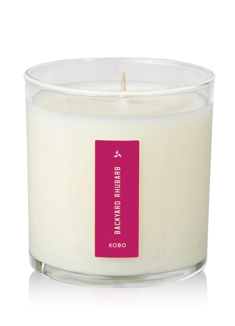 Backyard Rhubarb Plant The Box Candle