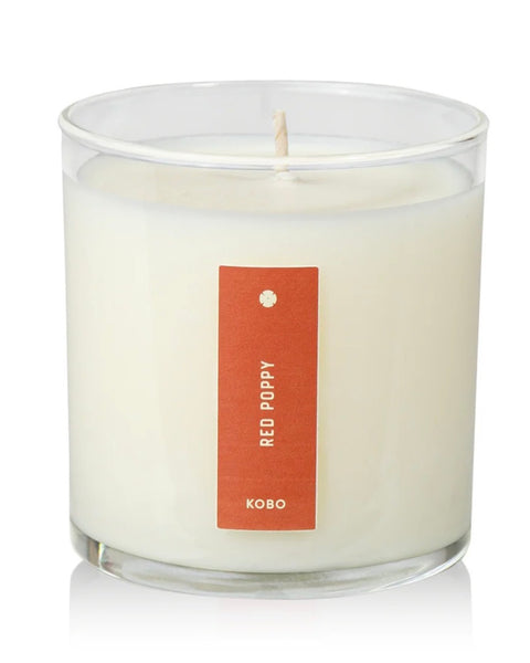 Red Poppy Plant The Box Candle