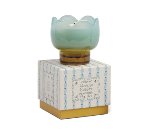 Tulip 5.5 oz Glass w/ Printed Box - Wisteria & Willow