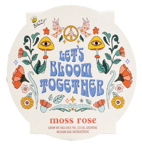 Mini Galvanized Basin Moss Rose Kit