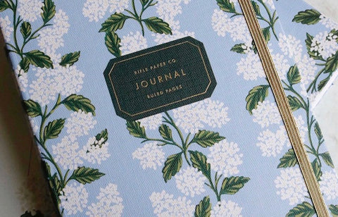 Hydrangea Journal With Pen