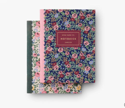 Rosa pair of 2 Notebooks