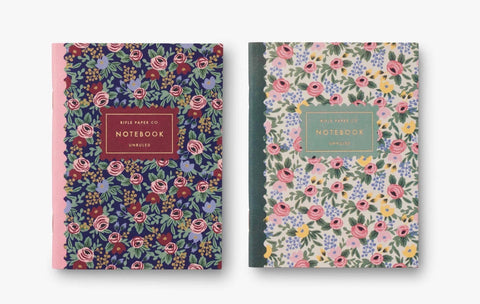 Rosa pair of 2 Notebooks