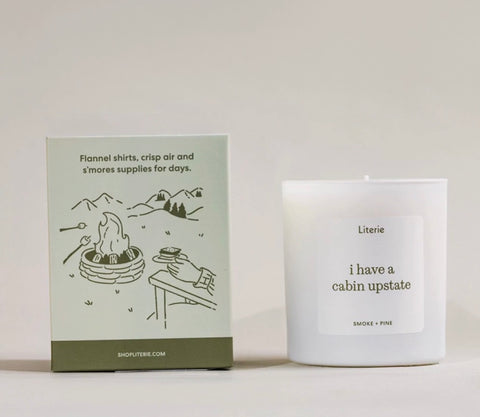 I Have A Cabin Upstate Candle