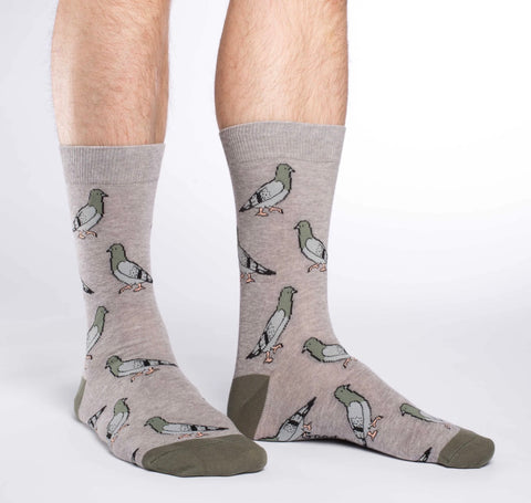 Men's Pigeon Crew Socks