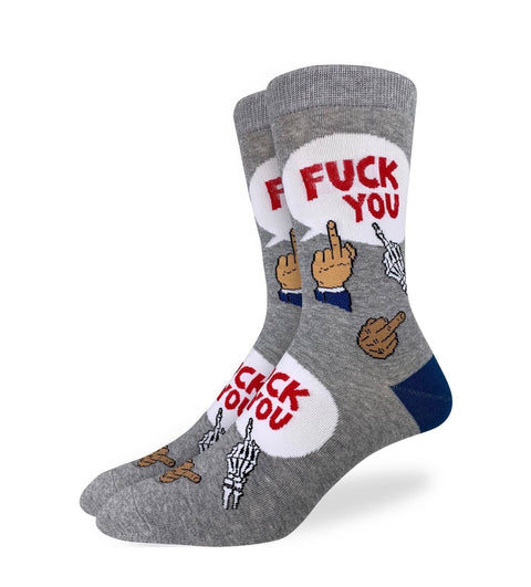 Fuck You Men's Crew Socks