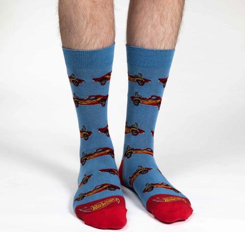 Men's Hot Wheels Hot Rod Socks