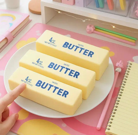 Butter Stress Ball Squishy Toy