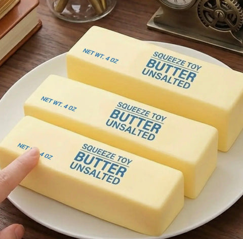 Butter Stress Ball Squishy Toy
