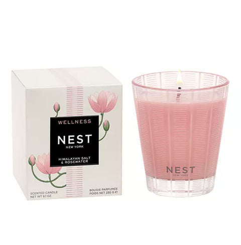 Himalayan Salt and Rosewater Candle 8.1 oz