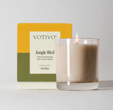 Jungle Bird Votivo Candle 10 oz New Packaging