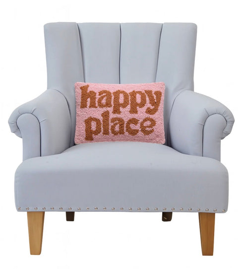Happy Place Hook Pillow