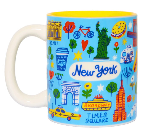 New York Landmarks Mug