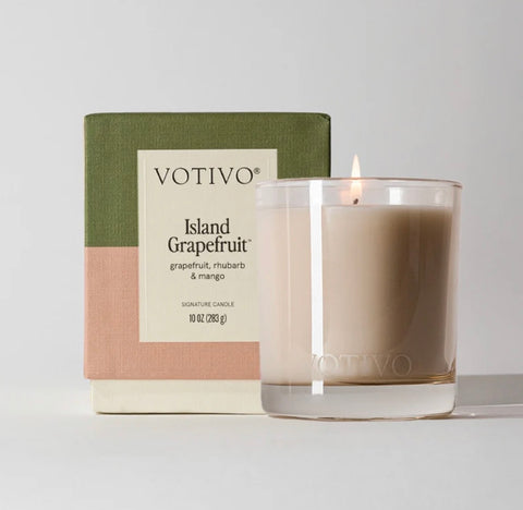 Island Grapefruit Candle 10 oz New Packaging