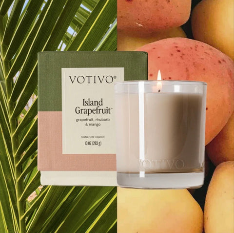 Island Grapefruit Candle 10 oz New Packaging