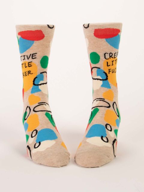 "Creative Little Fucker" M-CREW SOCKS