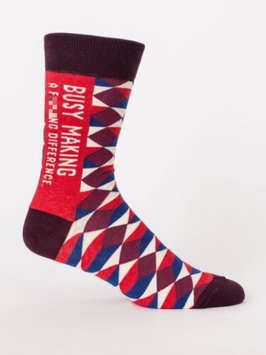 "Busy Making A F*n Difference" Men's Socks