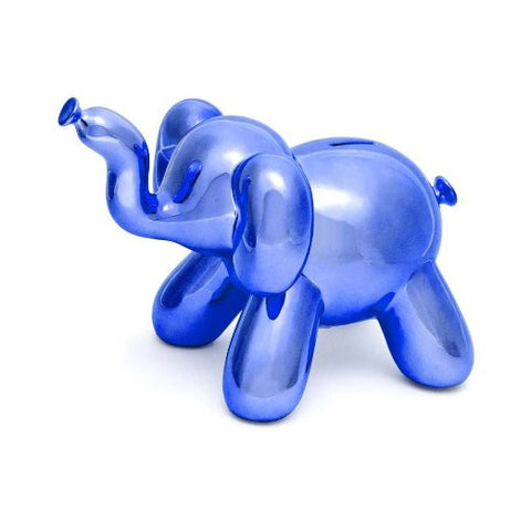 Balloon Blue Elephant Money Bank