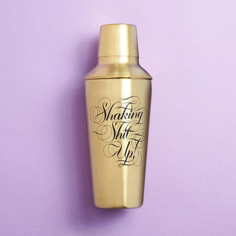 Shaking Shit Up! Cocktail Shaker