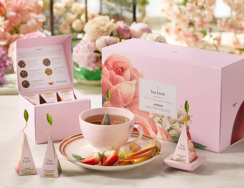Tea Forte "Jardin" Botanical Gift Set