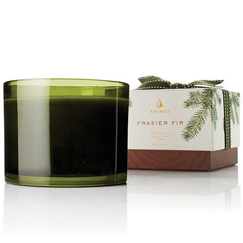 Thymes Frasier Fir Candle - 3 Wick 17oz