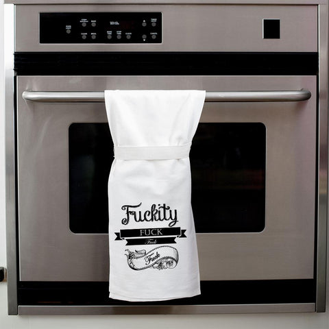 Fuckity Fuck Fuck Fuck! Dish Towel