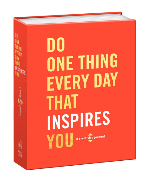 "Do One Thing A Day That Inspires You" Book