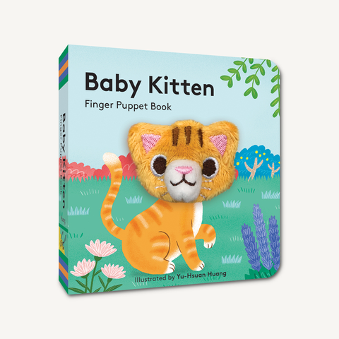 Baby Kitten Finger Puppet Book - Chronicle
